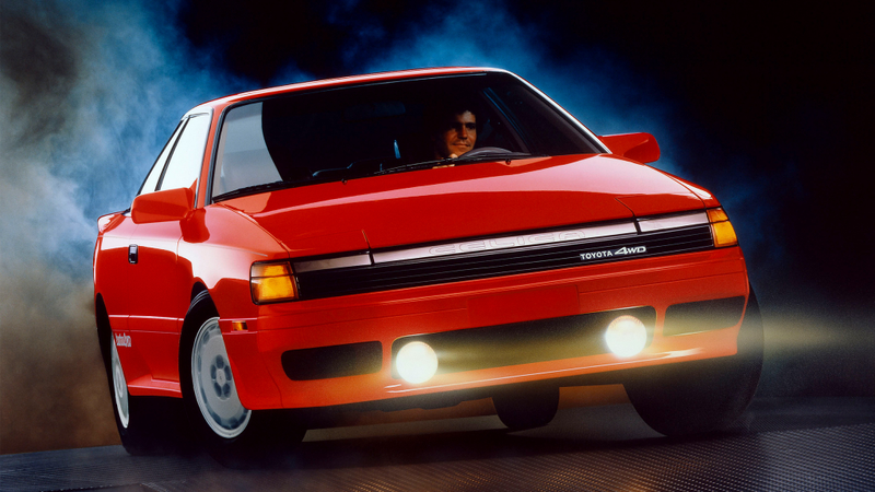 The ST165 Celica. We got this one. Not the later one.